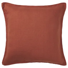 IKEA DYTÅG ДЮТОГ, чохол на подушку, червоно-коричневий, 50x50 см 105.176.82 фото
