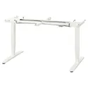 IKEA BEKANT БЕКАНТ, рама стола-трансформера, білий, 160x80 см 002.552.56 фото thumb №1