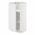 IKEA METOD МЕТОД, напольный шкаф с полками, белый / Стенсунд белый, 40x37 см 794.548.37 фото thumb №1