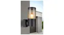 BRW Уличный настенный светильник Xello в стальном черном цвете 092970 фото thumb №2