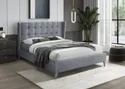 Кровать двуспальная HALMAR ESTELLA 90 90х200 см серый фото thumb №2