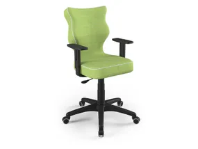 BRW Молодіжний поворотний стілець зелений, розмір 6 OBR_DUO_CZARNY_ROZM.6_VISTO_5 фото
