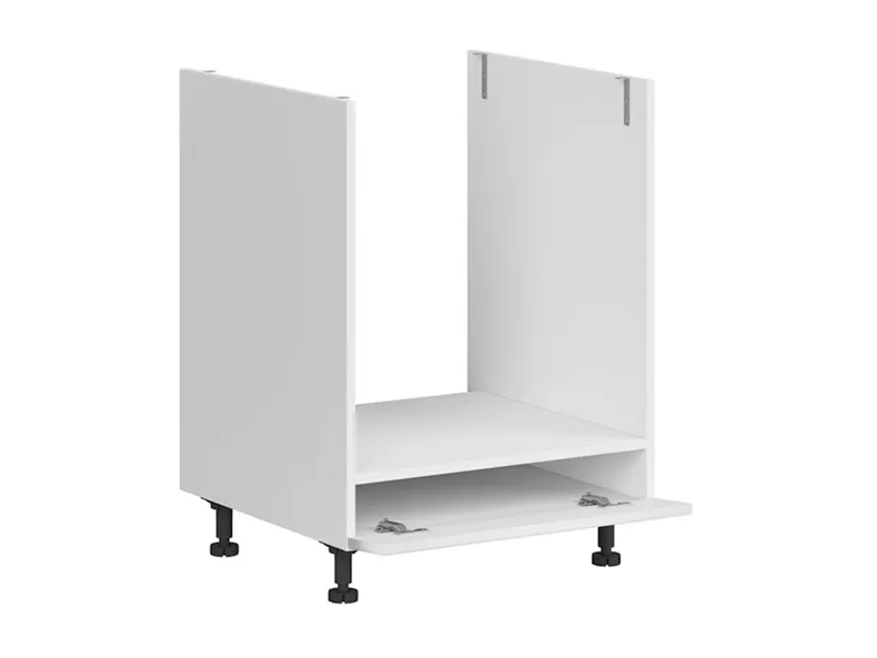 Кухонна шафа BRW Top Line 60 см білий глянець для вбудованих духових шаф, альпійський білий/глянцевий білий TV_DP_60/82_K-BAL/BIP фото №3