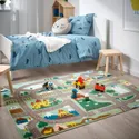 IKEA VALLABY ВАЛЛАБІ, килим, зелений, 100x133 см 105.482.16 фото thumb №2