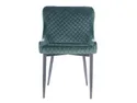 Кухонний стілець SIGNAL COLIN B Velvet, Bluvel 78 - зелений фото thumb №2
