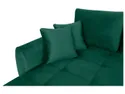 BRW Лівосторонній кутовий диван Asturia розкладний з ящиком для зберігання велюровий зелений, NA-ASTURIA-RECBK.2F-GA_BBF2F1 фото thumb №4