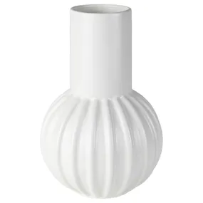 IKEA SKOGSTUNDRA СКОГСТУНДРА, ваза, белый, 27 см 005.662.63 фото