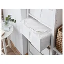 IKEA SKUBB СКУББ, коробка для зберігання, білий, 44x55x19 см 302.903.62 фото thumb №4