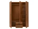 BRW Индиана 150 см трехдверный шкаф с ящиками дуб саттер, столовый дуб JSZF3D2S-DSU фото thumb №3