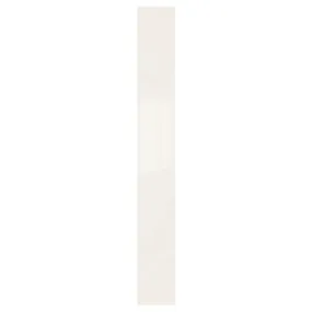 IKEA FARDAL ФАРДАЛЬ, дверца с петлями, белый глянец, 25x229 см 391.881.76 фото
