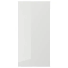 IKEA RINGHULT РІНГХУЛЬТ, дверцята, глянцевий світло-сірий, 40x80 см 403.271.38 фото