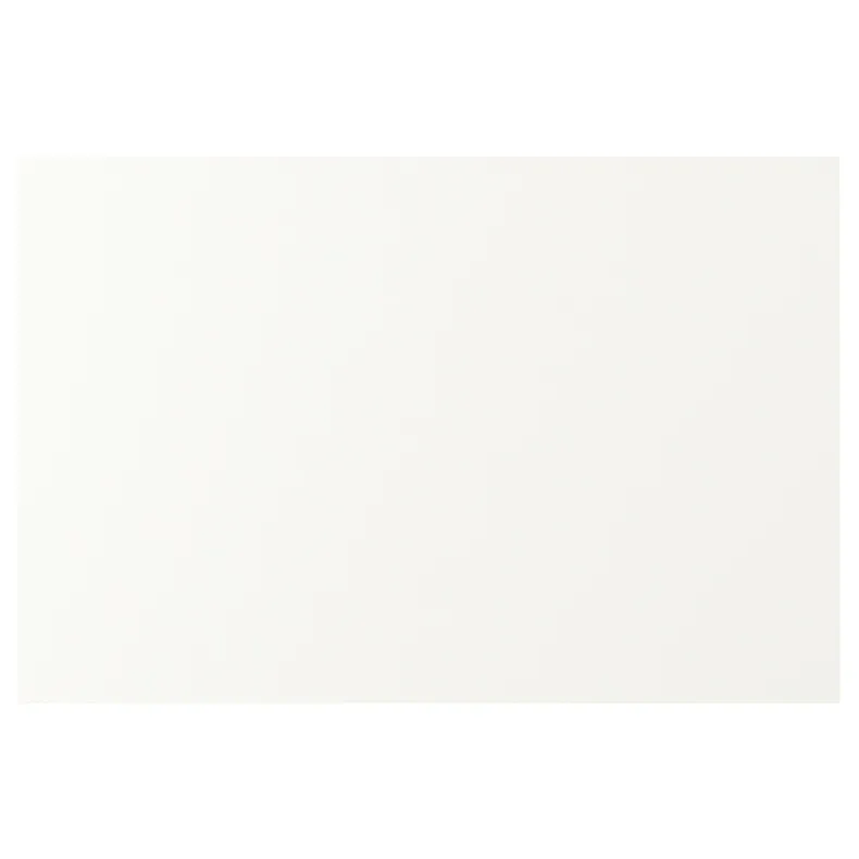 IKEA VALLSTENA ВАЛЛЬСТЕНА, фронтальна панель шухляди, білий, 60x40 см 105.417.00 фото №1