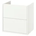 IKEA HAVBÄCK ХАВБЭКК, шкаф для раковины с ящиками, белый, 60x48x63 см 905.317.64 фото thumb №1