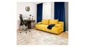 BRW Тримісний диван-ліжко Gapi з ящиком для зберігання велюр вельветовий жовтий SO3-GAPI-LX_3DL-G2-POSO_43 фото thumb №8