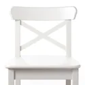 IKEA INGOLF ИНГОЛЬФ, стул барный, белый, 74 см 001.217.66 фото thumb №6