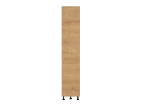 BRW Кухонный шкаф Sole высотой 40 см с корзиной для груза дуб арлингтон, альпийский белый/арлингтонский дуб FH_DC_40/207_CC-BAL/DAANO фото