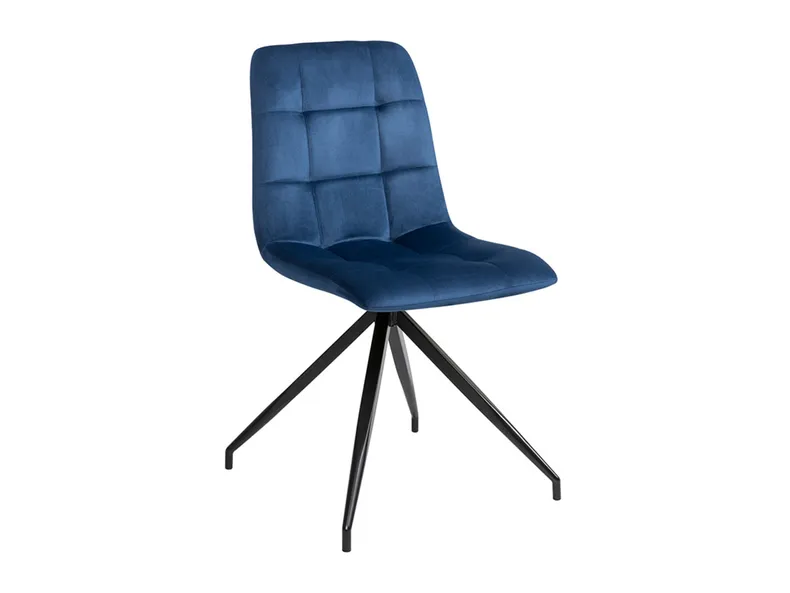BRW Комплект из 2 стульев Macho темно-синего цвета, темно-синий/черный SJ80_49_2SZT-GRANAT фото №2