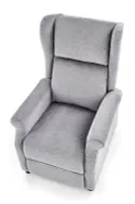 Крісло з масажною функцією HALMAR AGUSTIN M сірий фото thumb №3