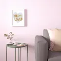 IKEA BILD БИЛЬД, постер, Вы любимы, 30x40 см 704.360.89 фото thumb №2