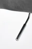 Кресло компьютерное офисное вращающееся HALMAR FRESCO, серый бархат фото thumb №9