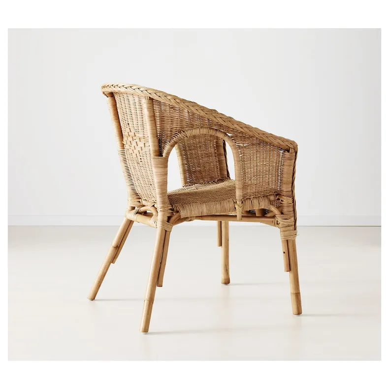 IKEA AGEN АГЕН, кресло, ротанг / бамбук 500.583.76 фото №4