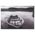 IKEA BILD БІЛЬД, постер, Човен на озері Фіннсьйон, 91x61 см 004.422.58 фото thumb №1