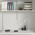 IKEA BOAXEL БОАКСЕЛЬ / LAGKAPTEN ЛАГКАПТЕН, стелаж зі стільницею, білий, 125x62x201 см 894.405.62 фото thumb №3