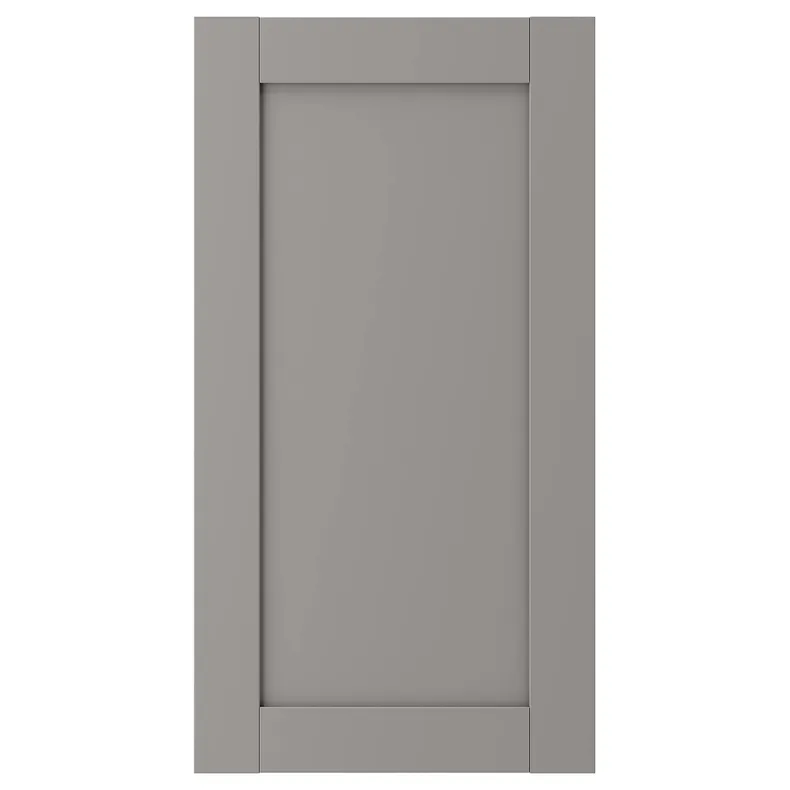 IKEA ENHET ЕНХЕТ, дверцята, сіра рамка, 40x75 см 204.576.68 фото №1