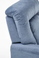 Кресло мягкое HALMAR BARD темно-синий фото thumb №9