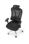Кресло компьютерное офисное вращающееся HALMAR GILBERTO, черный фото thumb №13
