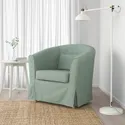 IKEA TULLSTA ТУЛЛЬСТА, крісло, НОРДВАЛЛА світло-зелений 392.727.16 фото thumb №2