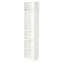 IKEA BILLY БІЛЛІ, книжкова шафа, білий, 40x40x202 см 104.019.31 фото thumb №1