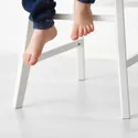 IKEA INGOLF ІНГОЛЬФ, стілець дитячий, білий 901.464.56 фото thumb №4