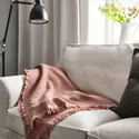 IKEA KLOTSTARR КЛОТСТАРР, плед, блідо-рожевий, 130x170 см 705.620.30 фото thumb №3