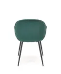 Кухонний стілець HALMAR K480 темно-зелений фото thumb №2