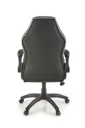 Крісло комп'ютерне офісне обертове HALMAR HAMLET чорний / сірий фото thumb №4