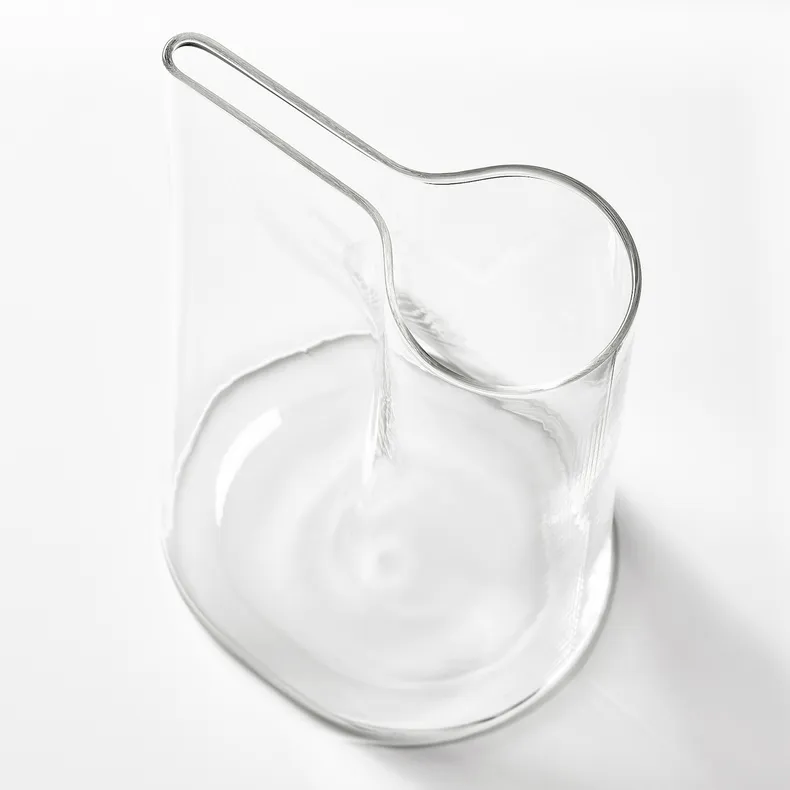 IKEA CHILIFRUKT ЧИЛИФРУКТ, ваза / лейка, прозрачное стекло, 21 см 304.922.42 фото №4