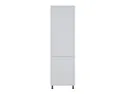 BRW Встроенный кухонный шкаф для холодильника Verdi 60 см левый светло-серый матовый, греноловый серый/светло-серый матовый FL_DL_60/207_L/L-SZG/JSZM фото thumb №1