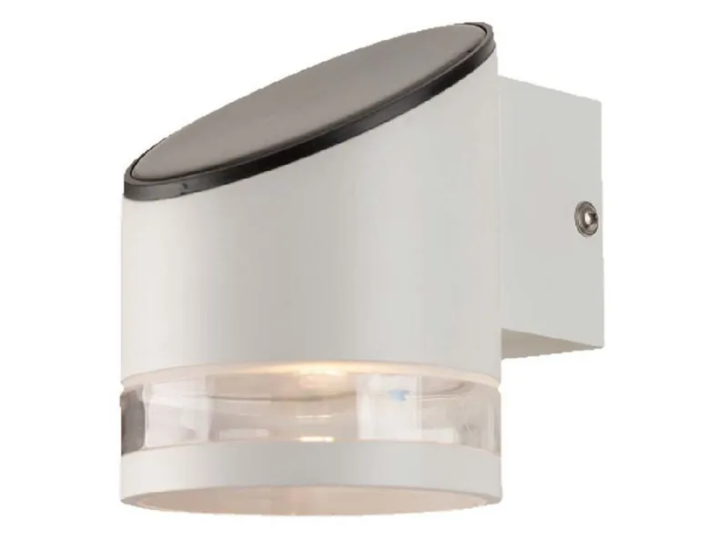 BRW Вуличний настінний світильник VT-1138 LED 3000K алюміній білий 093654 фото №1