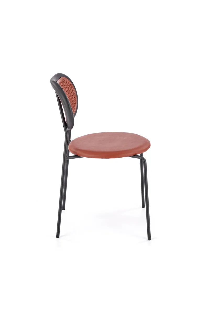 Кухонний стілець HALMAR K524 бордовий фото №4