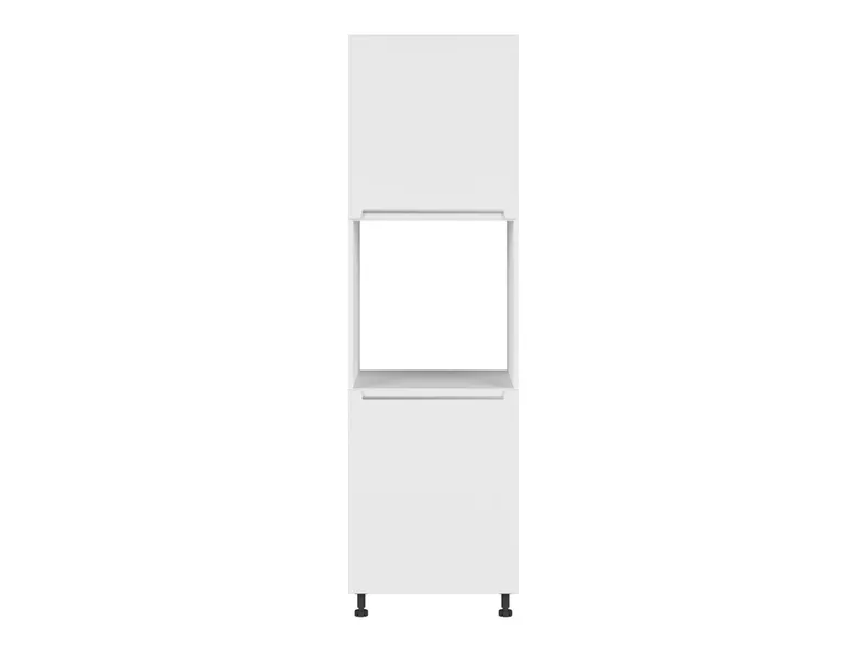BRW Кухонный шкаф для встроенного духового шкафа Iris 60 см левый белый суперматовый, альпийский белый/ белый суперматовый FB_DPS_60/207_L/L-BAL/BISM фото №1
