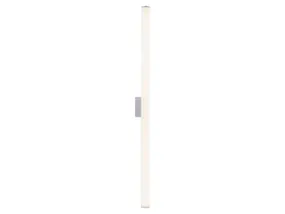 BRW Настінний світлодіодний світильник для ванної кімнати Ice Tube M у біло-сталевому та сріблястому кольорах 083953 фото