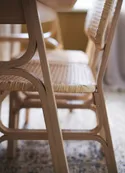 IKEA VOXLÖV ВОКСЛЕВ, стілець, світлий бамбук 504.502.36 фото thumb №4