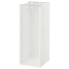 IKEA METOD МЕТОД, каркас підлоговї шафи, білий, 30x37x80 см 204.171.49 фото