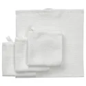 IKEA LUDDVIAL ЛУДДВИАЛ, полотенце, белый, 25x25 см 305.798.72 фото thumb №1