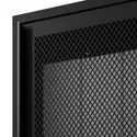 IKEA IVAR ИВАР, шкаф с дверью, чёрная сетка, 40x160 см 205.312.39 фото thumb №6