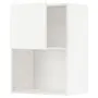 IKEA METOD МЕТОД, навесной шкаф для СВЧ-печи, белый / белый, 60x80 см 594.685.57 фото