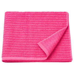 IKEA VÅGSJÖN ВОГШЁН, банное полотенце, ярко-розовый, 70x140 см 505.710.83 фото