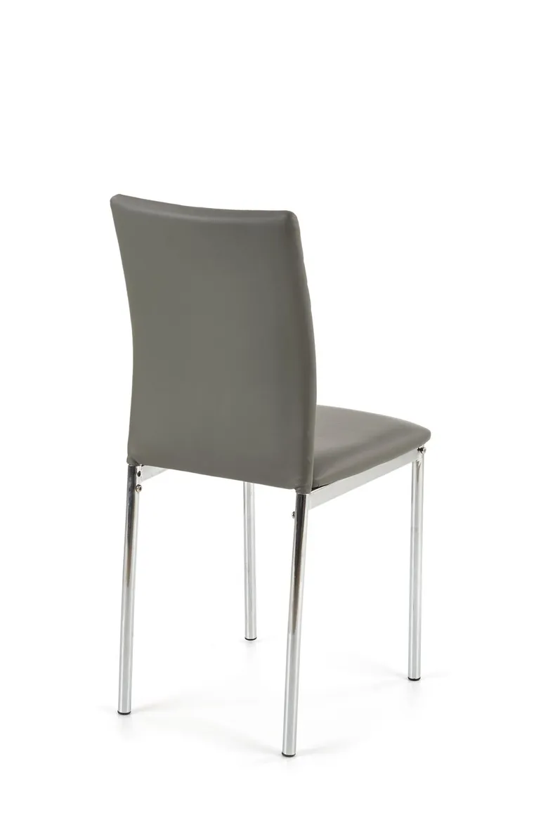Кухонний стілець HALMAR K137 сірий, хром фото №7