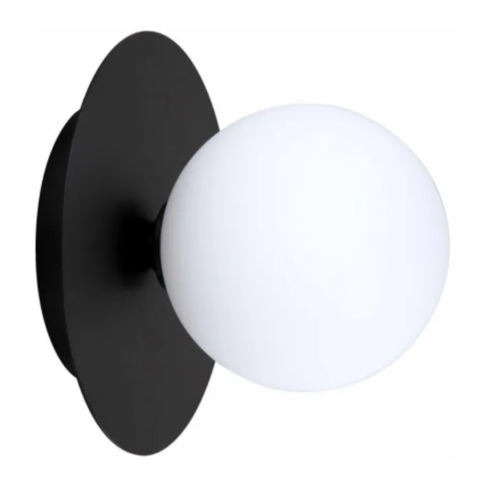 BRW Настенный светильник Roma black LP-1345/1W BK Light Prestige sphere 088912 фото №1